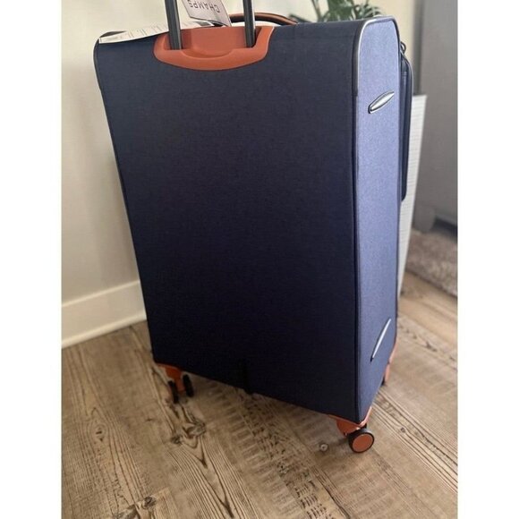 New CHAMPS Classic II 20“ carry-on in in Navy Softside Luggage suitcase Spinner - Picture 10 of 12